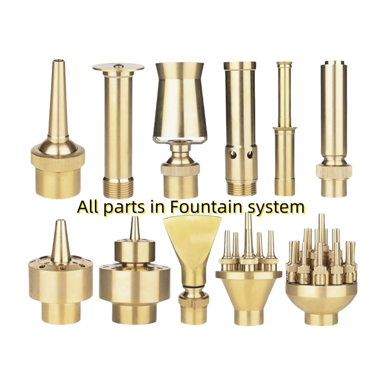 Fıskiye Nozulu – Özel Su Oluşumları, 1/2