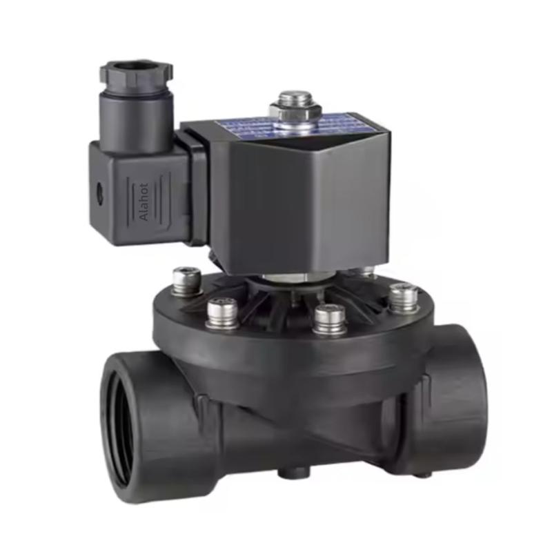 Naylon Plastik 2 Yollu Doğrudan Etkili Solenoid Valf